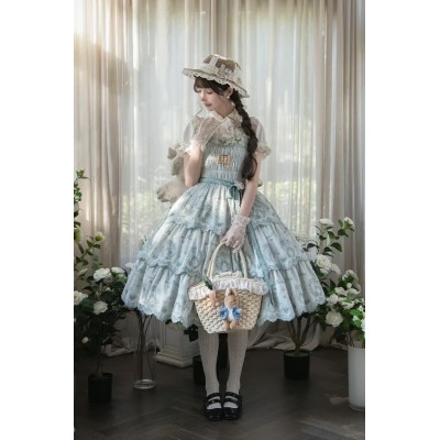 Nuit De Cellophane Peter Rabbit Blouse Top Skirt JSKs and OPs(Reservation/Full Payment Without Shipping)